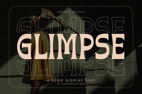 Glimpse - Serif Font Font Alpaprana Studio 