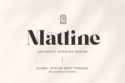 Glinka Font Zeenesia Std 