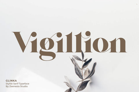 Glinka Font Zeenesia Std 