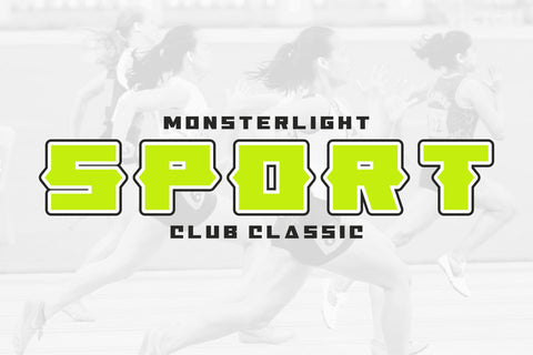 Glint Race Font ahweproject 