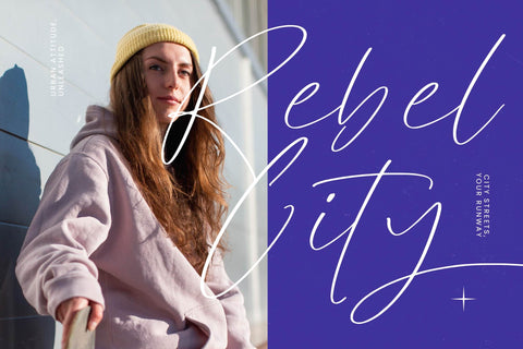 Glistening Silent - Modern Stylish Script Font Letterena Studios 