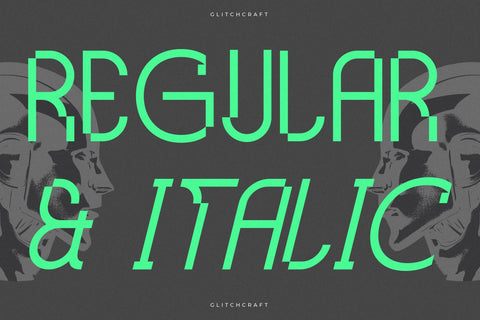 Glitchcraft - Modern Display Font Storytype Studio 