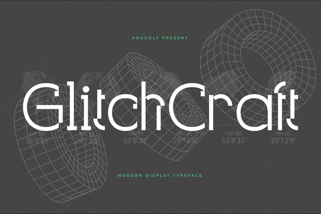 Glitchcraft - Modern Display Font Storytype Studio 