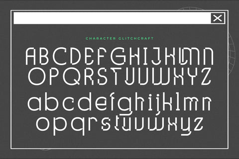 Glitchcraft - Modern Display Font Storytype Studio 