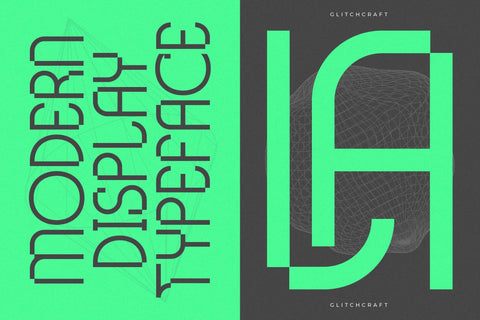 Glitchcraft - Modern Display Font Storytype Studio 
