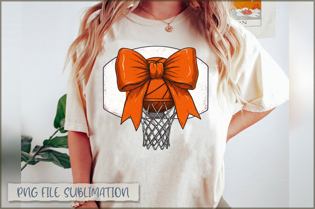 Glitter Coquette Basketball Sublimation Sublimation Shetara Begum 