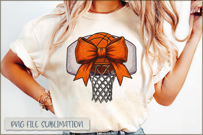 Glitter Coquette Basketball Sublimation Sublimation Shetara Begum 