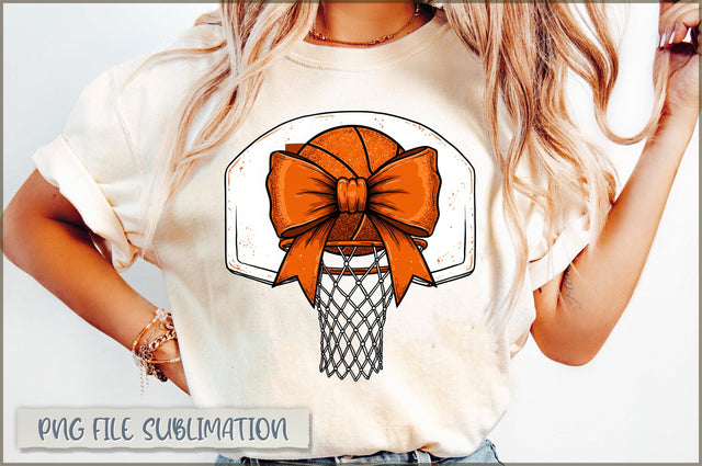 Glitter Coquette Basketball Sublimation Sublimation Shetara Begum 