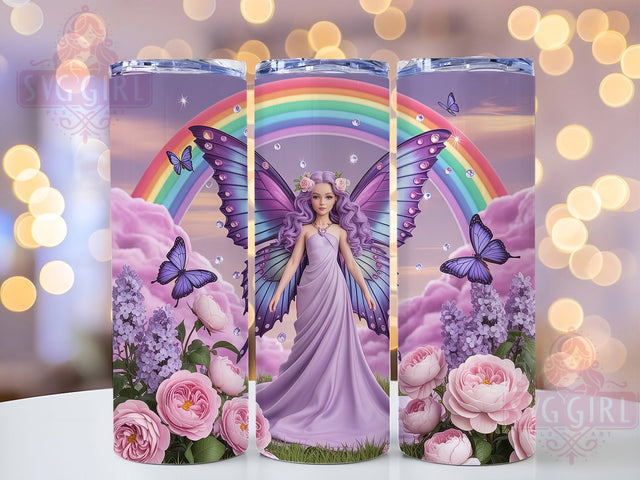 Glitter Fantasy Angel Tumbler, Fantasy Angel Tumbler, 20oz Tumbler Wrap, Sublimation Design, Celestial Gift Idea, Sparkly Angel Wrap, Magical Fantasy Tumbler Sublimation SvggirlplusArt 