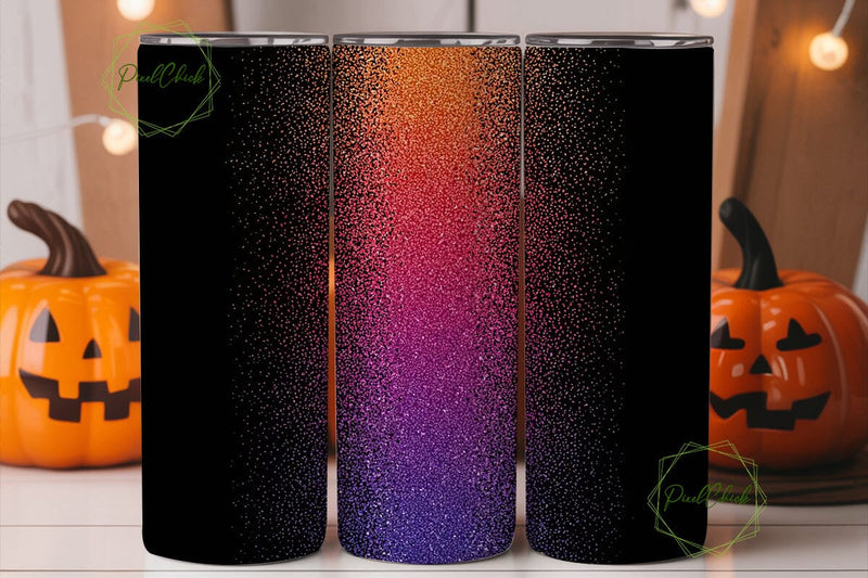 Glitter Gradient Ombre 20oz Tumbler Sublimation PixelChick 