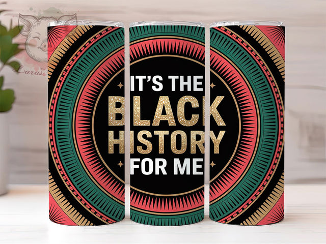 Glitter Juneteenth Freedom Tumbler, Juneteenth Celebration Wrap, African American Pride Cup, 20oz Sublimation Wrap, Cultural Heritage Tumbler, Afrocentric Empowerment Cup, Sparkle Freedom Wrap Sublimation Lara' s Designs 