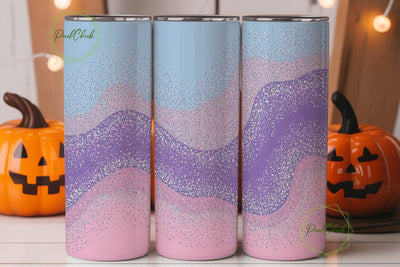 Glitter Marble 20oz Tumbler Wrap Sublimation PixelChick 