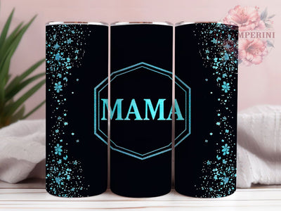 Glitter Mom Sparkle Mama Tumbler Wrap, 20oz Tumbler Sublimation, Mom Life Tumbler, Glam Mama Design, Cute Motherhood Tumbler, Trendy Glitter Tumbler Sublimation Li Zamperini 