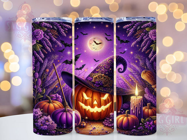 Glitter Pumpkin Autumn Halloween Tumbler, Glitter Fall Wrap, 20Oz Sublimation Design, Sparkly Pumpkin Cup, Autumn Halloween Drinkware, Glittery Fall Tumbler, Pumpkin Season Mug Design Sublimation SvggirlplusArt 