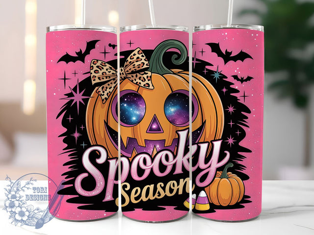 Glitter Sparkly Pumpkin Halloween Tumbler, Sparkly Halloween Cup Wrap, 20Oz Sublimation, Autumn Pumpkin Drinkware, Spooky Season Glitter Mug, Festive Jack‑O‑Lantern Wrap, Halloween Party Cup Print Sublimation ToriDesigns 