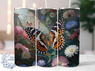 Glitter Sunflower Leopard Tumbler, Glitter Animal Print Tumbler, Sparkling Sunflower Wrap, Rustic Leopard Wrap, Whimsical Sunflower Wrap, Sublimation Design, Trendy Gift Idea Sublimation ToriDesigns 