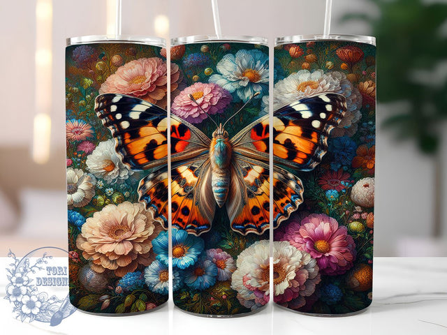 Glitter Sunflower Leopard Tumbler, Glitter Animal Print Tumbler, Sparkling Sunflower Wrap, Rustic Leopard Wrap, Whimsical Sunflower Wrap, Sublimation Design, Trendy Gift Idea Sublimation ToriDesigns 