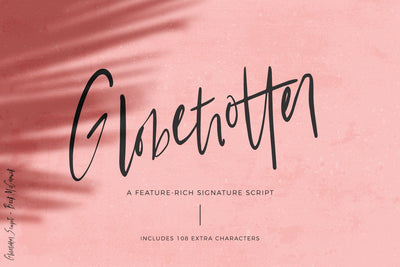 Globetrotter Signature Script Font Beck McCormick 