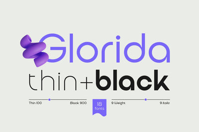 Glorida Font Zeenesia Std 