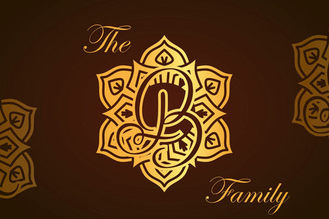 Glory Mandala Monogram Font Dm Letter Studio 