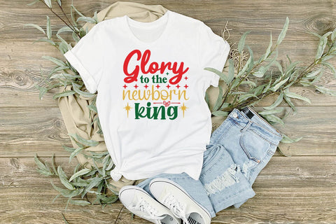 Glory to the newborn king SVG Angelina750 