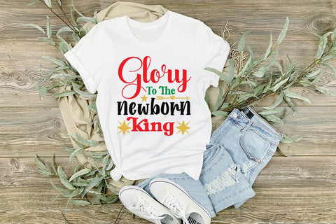 Glory to the newborn king SVG Angelina750 