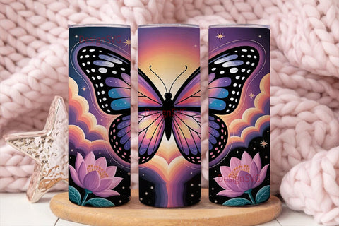Glow From Within Tumbler Wrap Sublimation DesignSVG 