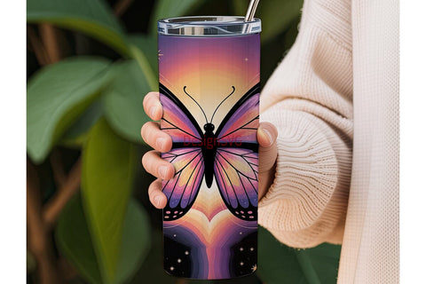 Glow From Within Tumbler Wrap Sublimation DesignSVG 