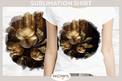 Glowing Periwinkles v4 T-shirt Sublimation Sublimation Sintegra 