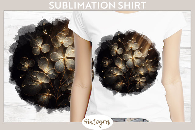 Glowing Periwinkles v8 T-shirt Sublimation Sublimation Sintegra 