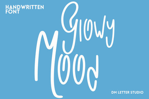 Glowy Mood Font Dm Letter Studio 
