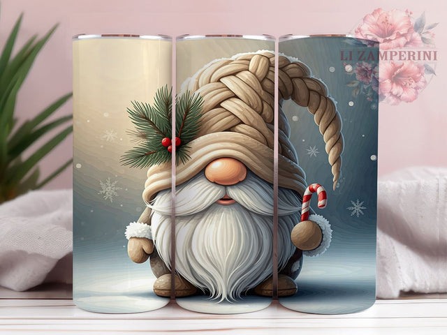 Gnome Christmas Tumbler, 20oz Gnome Wrap, Christmas Gnome Design, Holiday Tumbler Wrap, Sublimation Gnome Design, Cute Gnome Tumbler, Digital Tumbler Wrap Sublimation Li Zamperini 