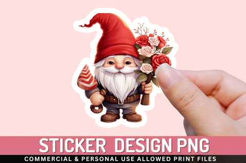 Gnome clipart Sticker Design Sublimation Regulrcrative 