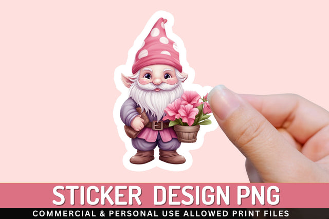 Gnome clipart Sticker Design Sublimation Regulrcrative 