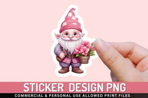 Gnome clipart Sticker Design Sublimation Regulrcrative 