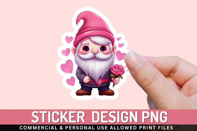 Gnome clipart Sticker Design Sublimation Regulrcrative 