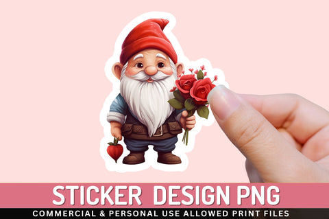 Gnome clipart Sticker Design Sublimation Regulrcrative 