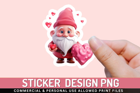 Gnome clipart Sticker Design Sublimation Regulrcrative 