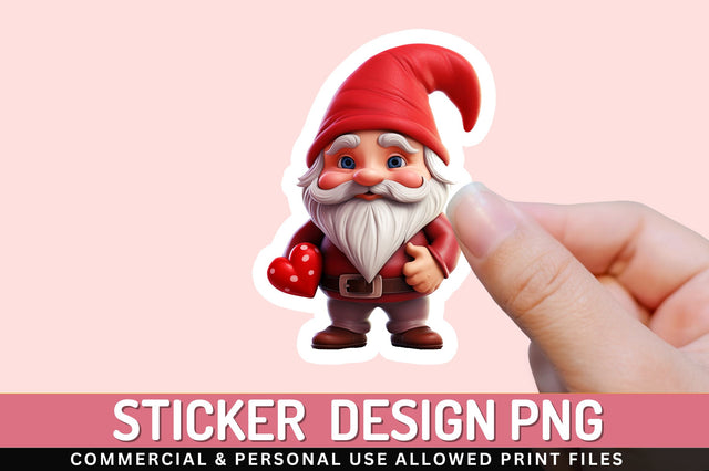 Gnome clipart Sticker Design Sublimation Regulrcrative 