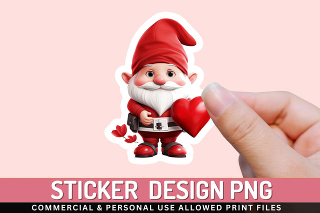 Gnome clipart Sticker Design Sublimation Regulrcrative 