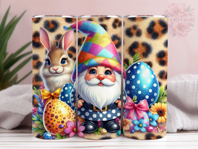 Gnome Easter 20oz Tumbler Wrap PNG, Gnome Png, Straight & Tapered Tumbler Wrap, Happy Easter Day Tumbler PNG, Instant Digital Download Sublimation Li Zamperini 