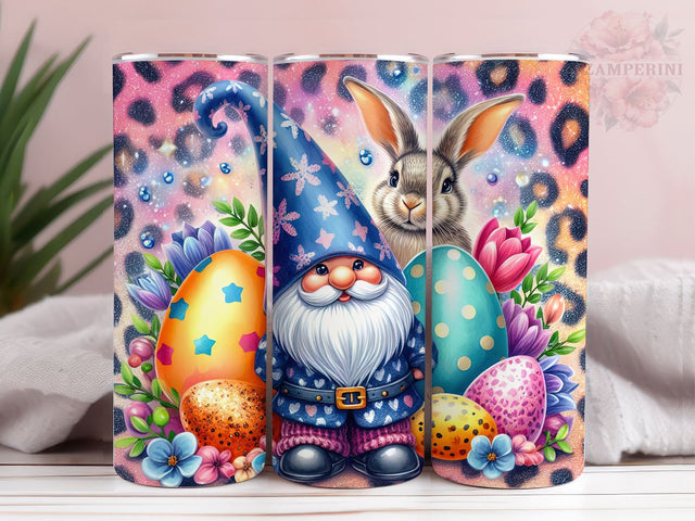 Gnome Easter 20oz Tumbler Wrap PNG, Gnome Png, Straight & Tapered Tumbler Wrap, Happy Easter Day Tumbler PNG, Instant Digital Download Sublimation Li Zamperini 