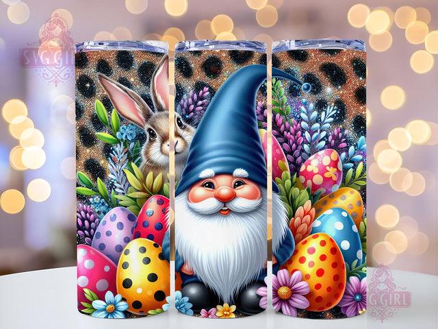 Gnome Easter Egg 20oz Tumbler Wrap Sublimation Design, Straight Tapered Tumbler Wrap, Gnome Happy Easter Tumbler Png, Instant Digital Download Sublimation SvggirlplusArt 