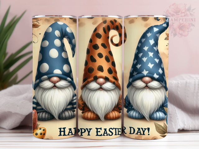 Gnome Easter Tumbler Wrap, Happy Easter Day Tumbler Png, Straight & Tapered Tumbler Wrap, Instant Digital Download Sublimation Li Zamperini 