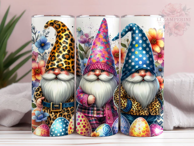 Gnome Easter Tumbler Wrap, Happy Easter Day Tumbler Png, Straight & Tapered Tumbler Wrap, Instant Digital Download Sublimation Li Zamperini 
