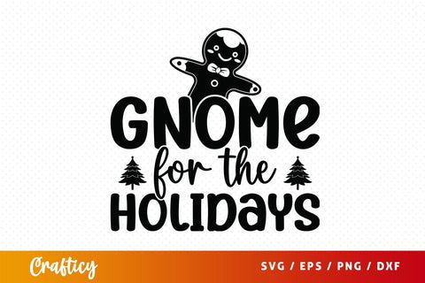 Gnome for the holidays SVG Design SVG Designangry 