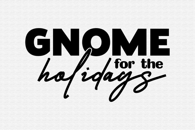 Gnome for the holidays SVG orpitasn 
