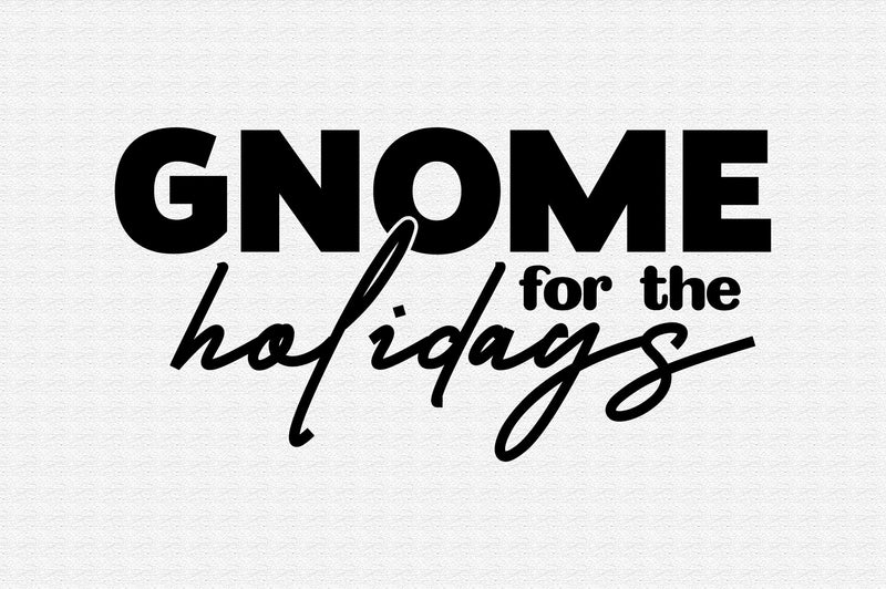 Gnome for the holidays SVG orpitasn 