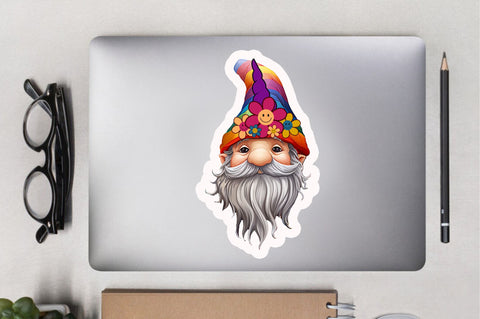 Gnome head Sticker Design Sublimation Regulrcrative 