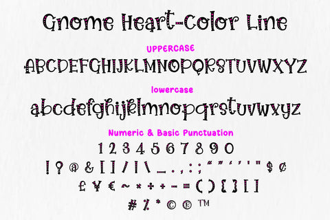 Gnome Heart Font BB Digital Arts 